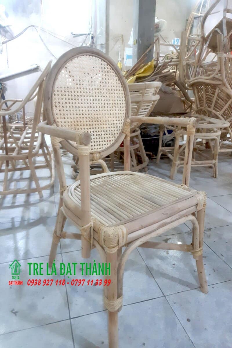 Ghế Thonet Mặt Mây - GTMM011